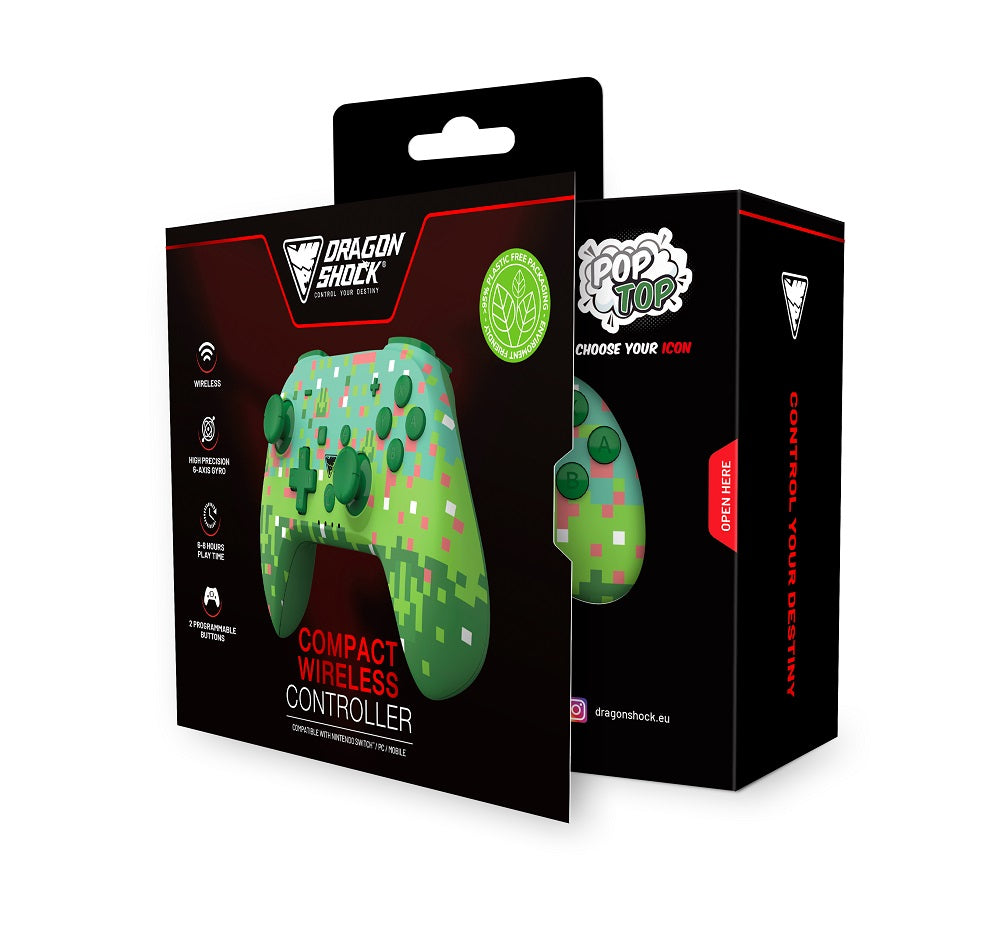 PopTop Green Cube
