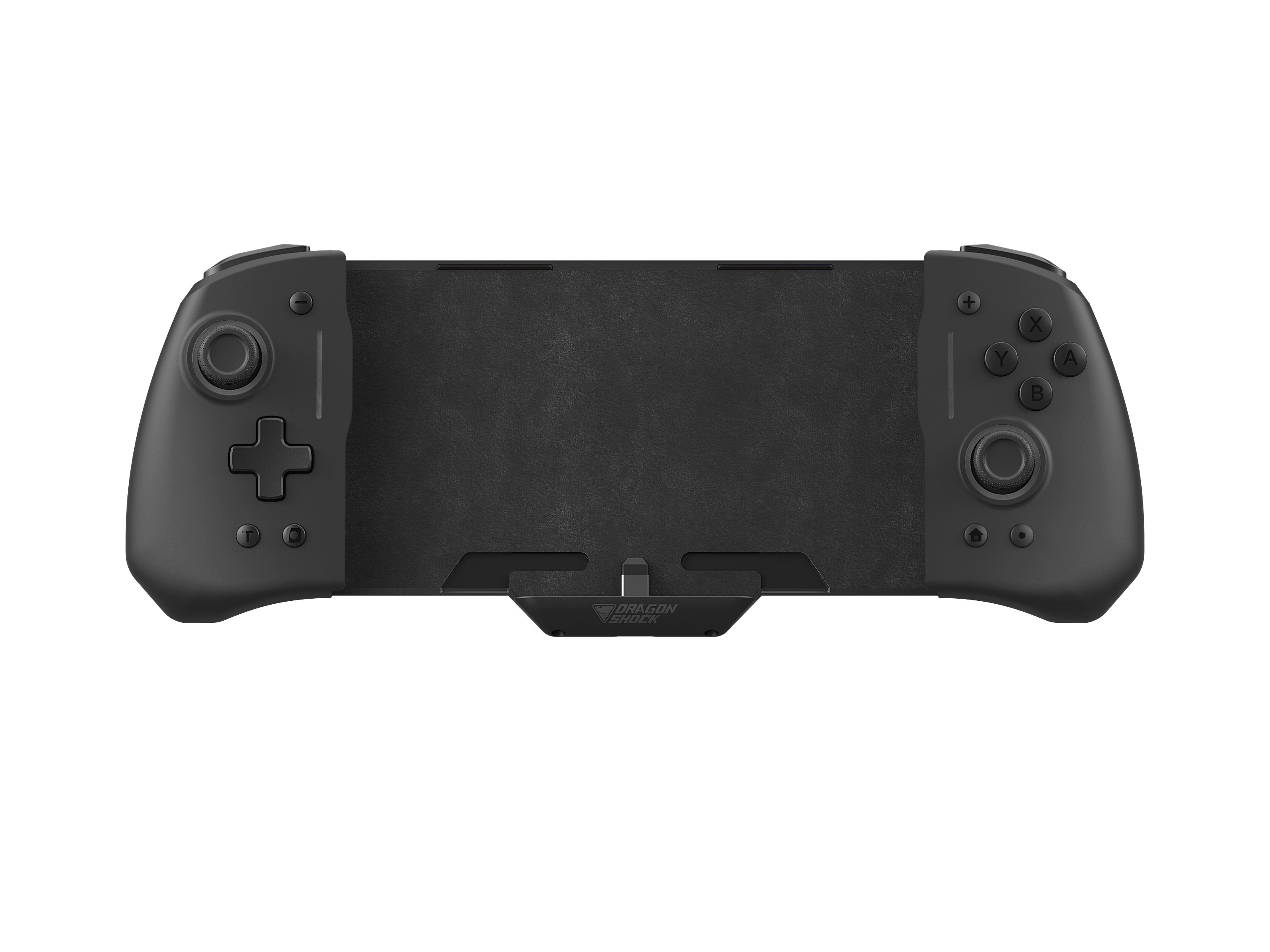 Picture showing the DragonShock Apex-Glide Deck from the front without nintendo switch