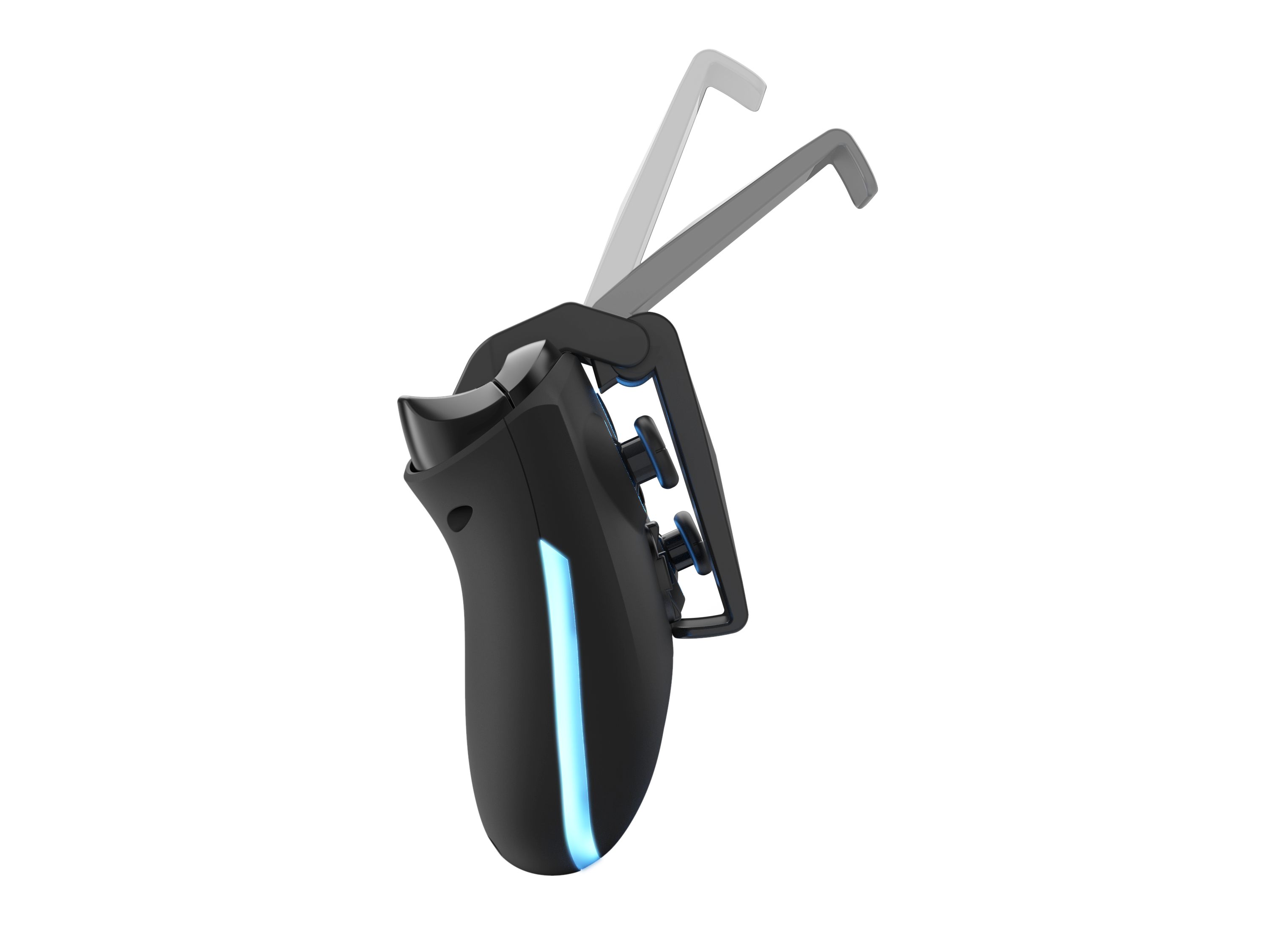 Picture showing the DragonShock Aurora plus from the side