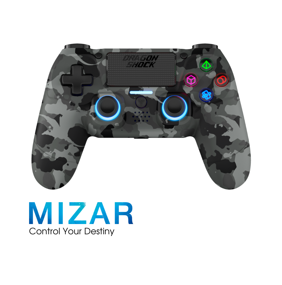 Picture of the mizar grey camo used for the category with a highlighted text under the controller