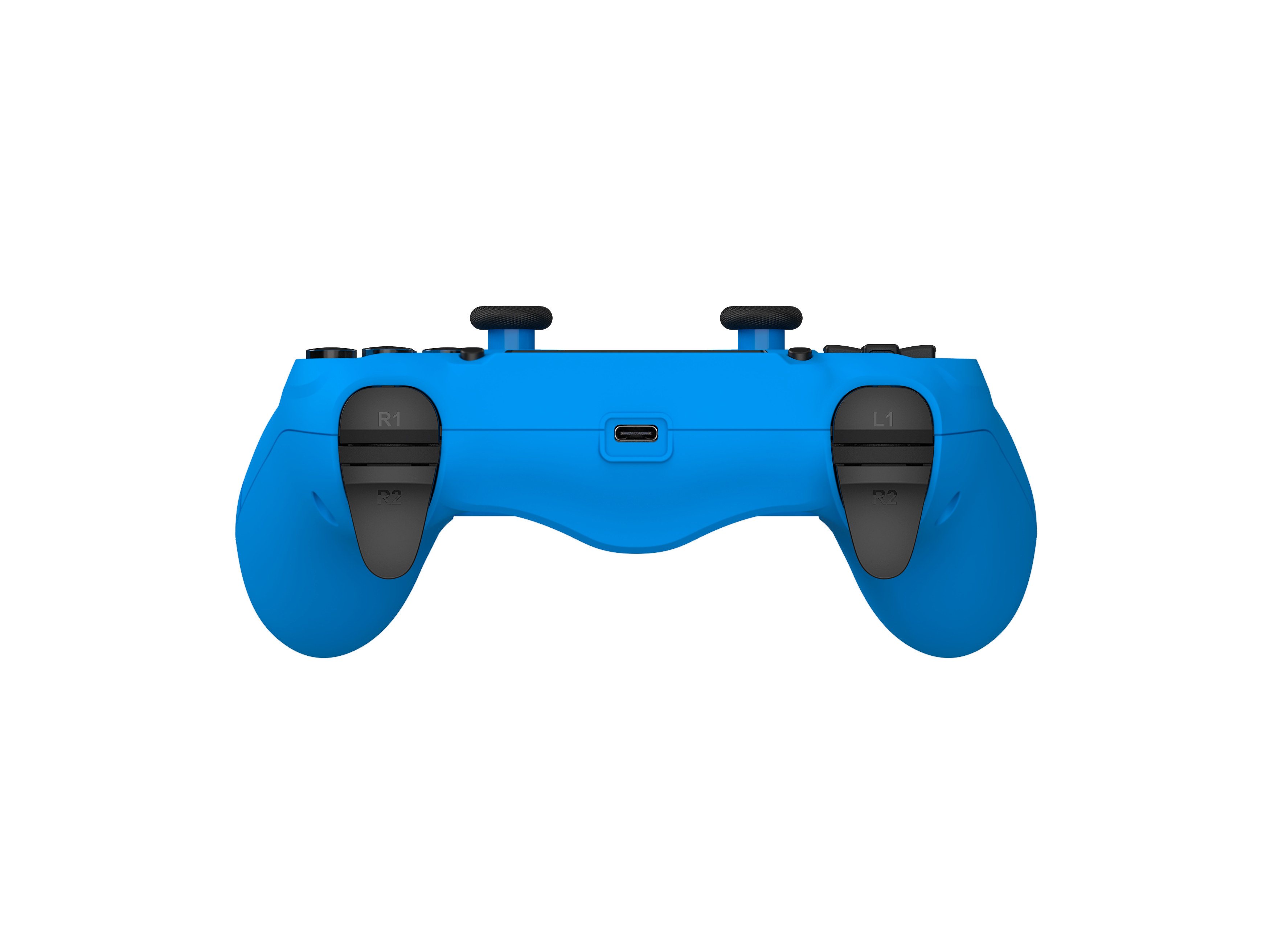 Picture showing the DragonShock Mizar blue from the side