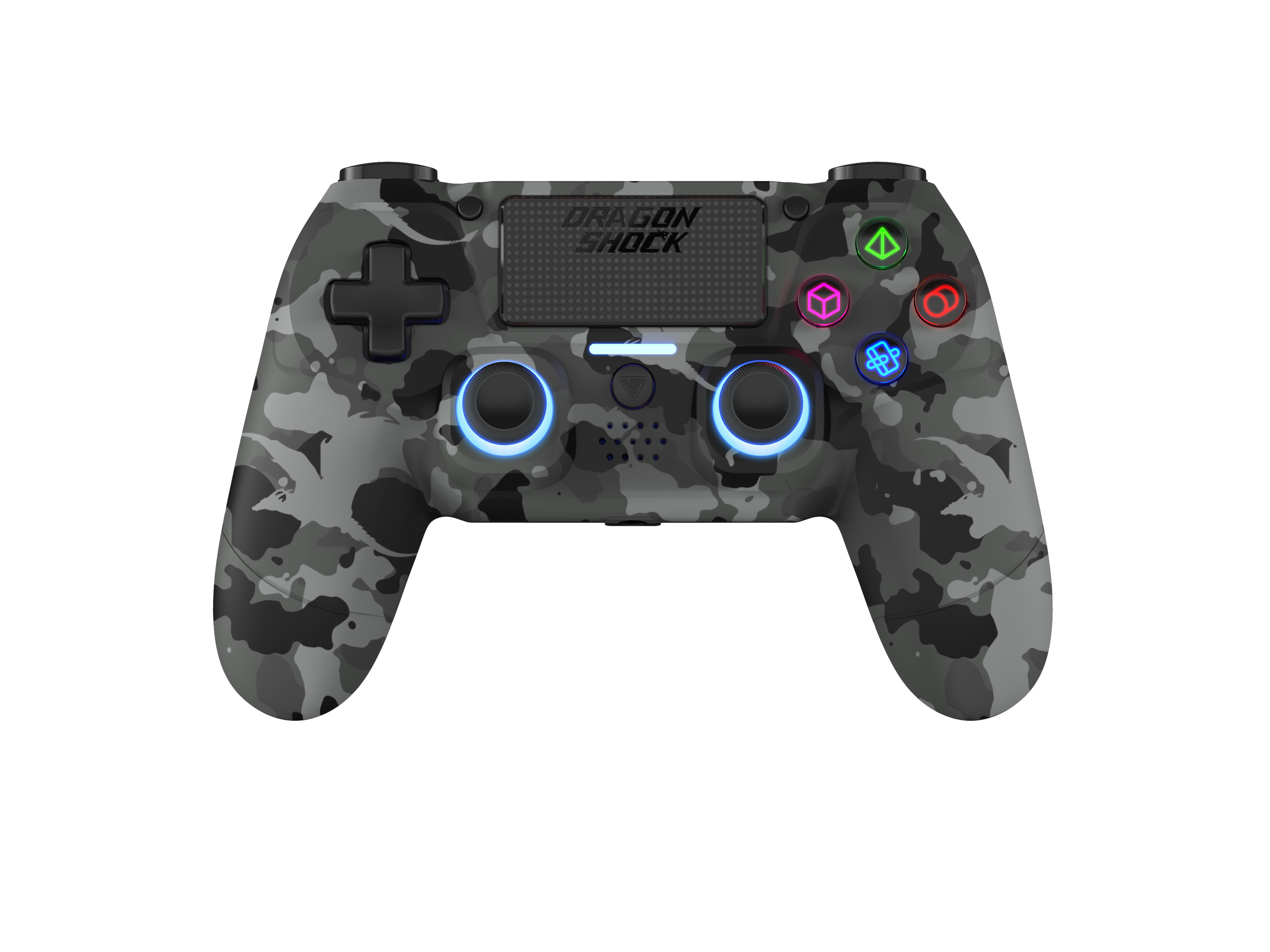 Picture showing the DragonShock Mizar grey camo from the front
