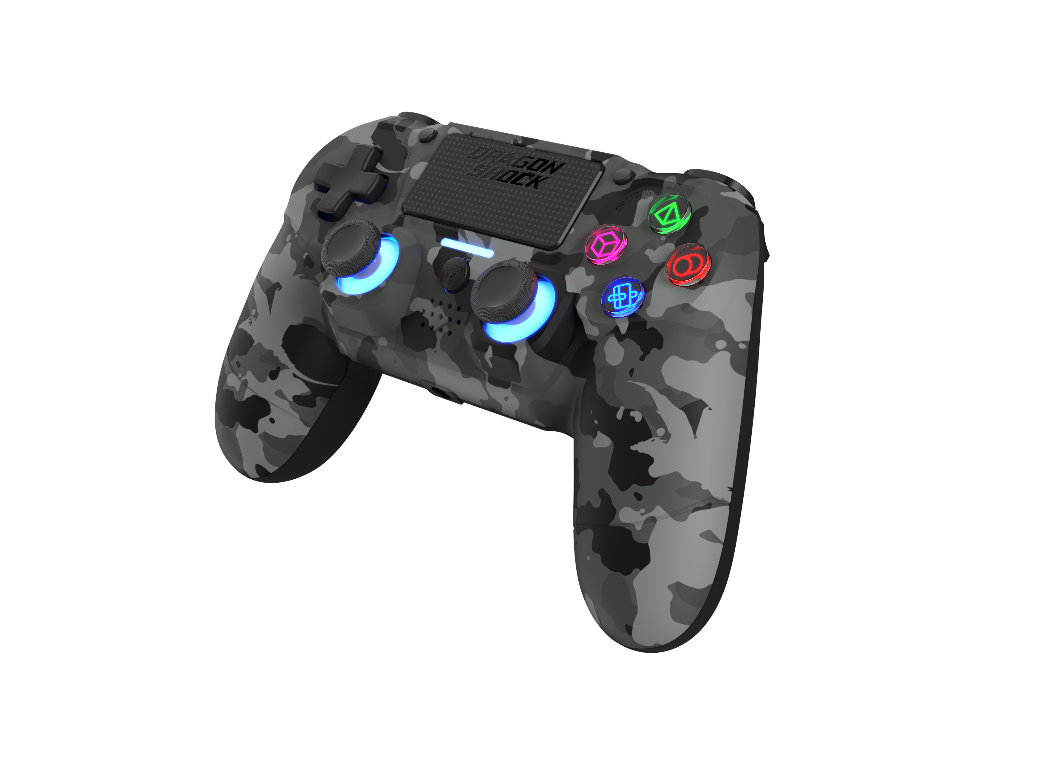 Picture showing the DragonShock Mizar grey camo from the front side