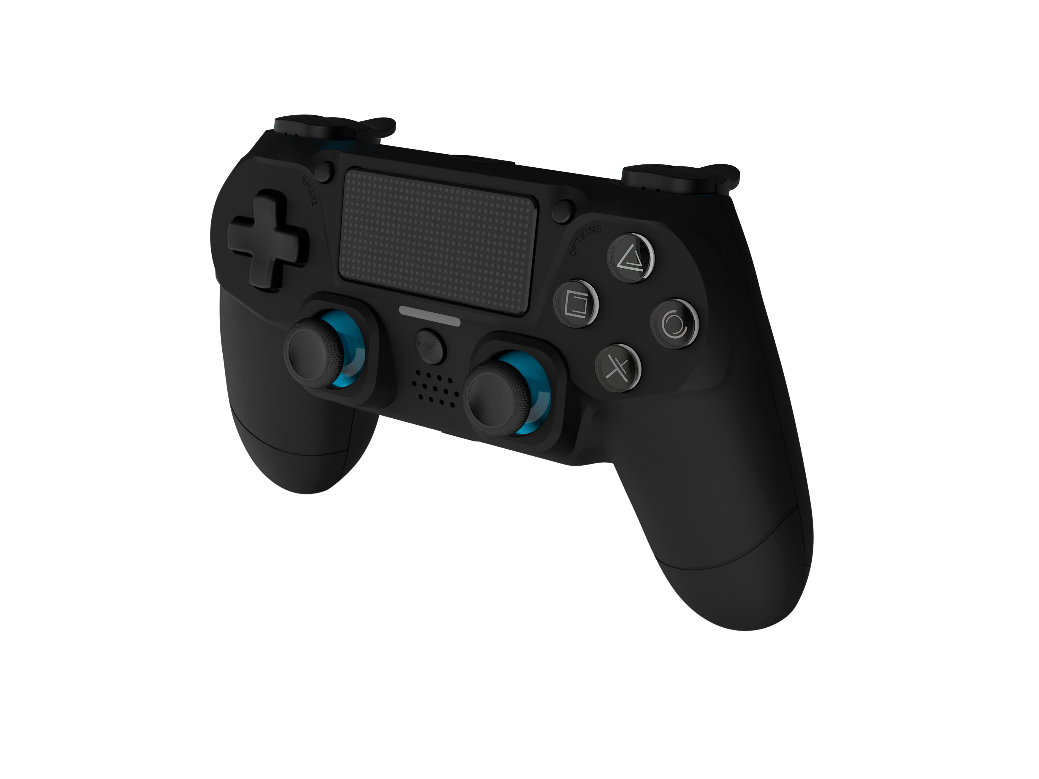 Picture showing the DragonShock Mizar + black from the front side right