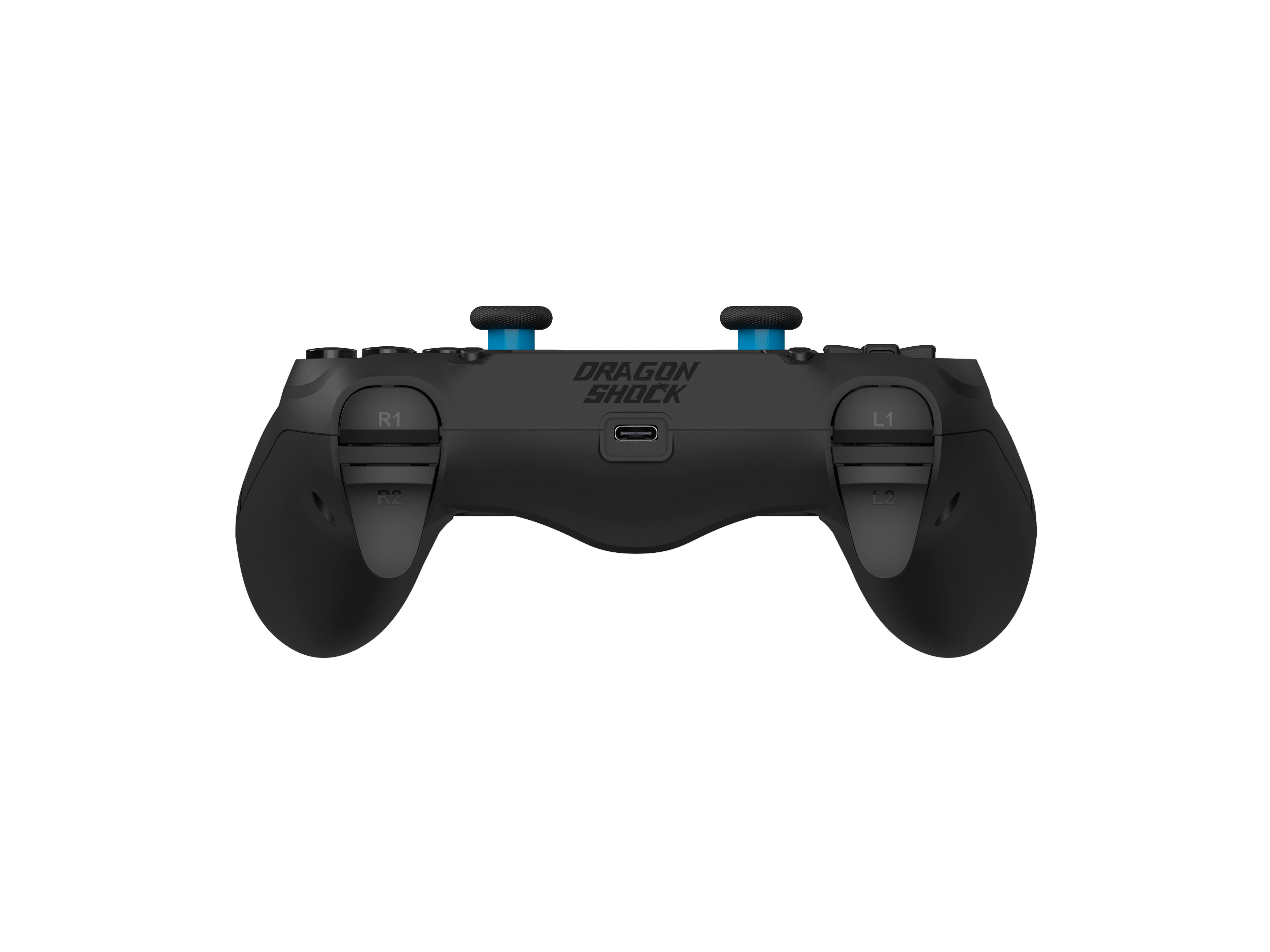 Picture showing the DragonShock Mizar + black from the top side