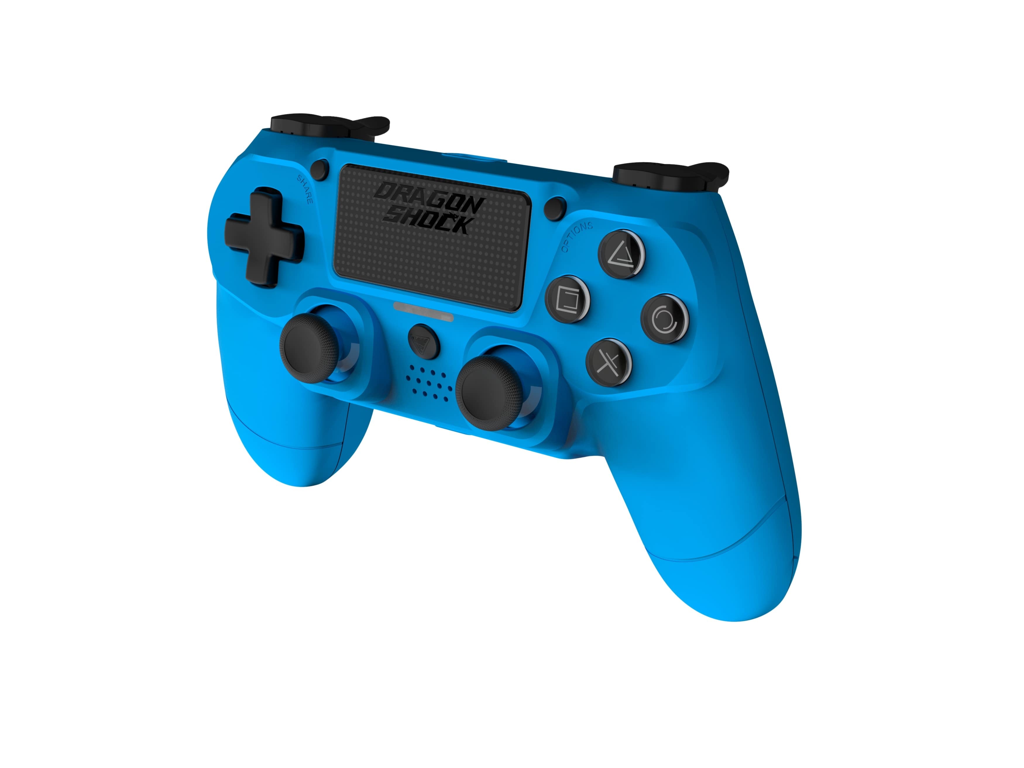 Picture showing the DragonShock Mizar blue from the front