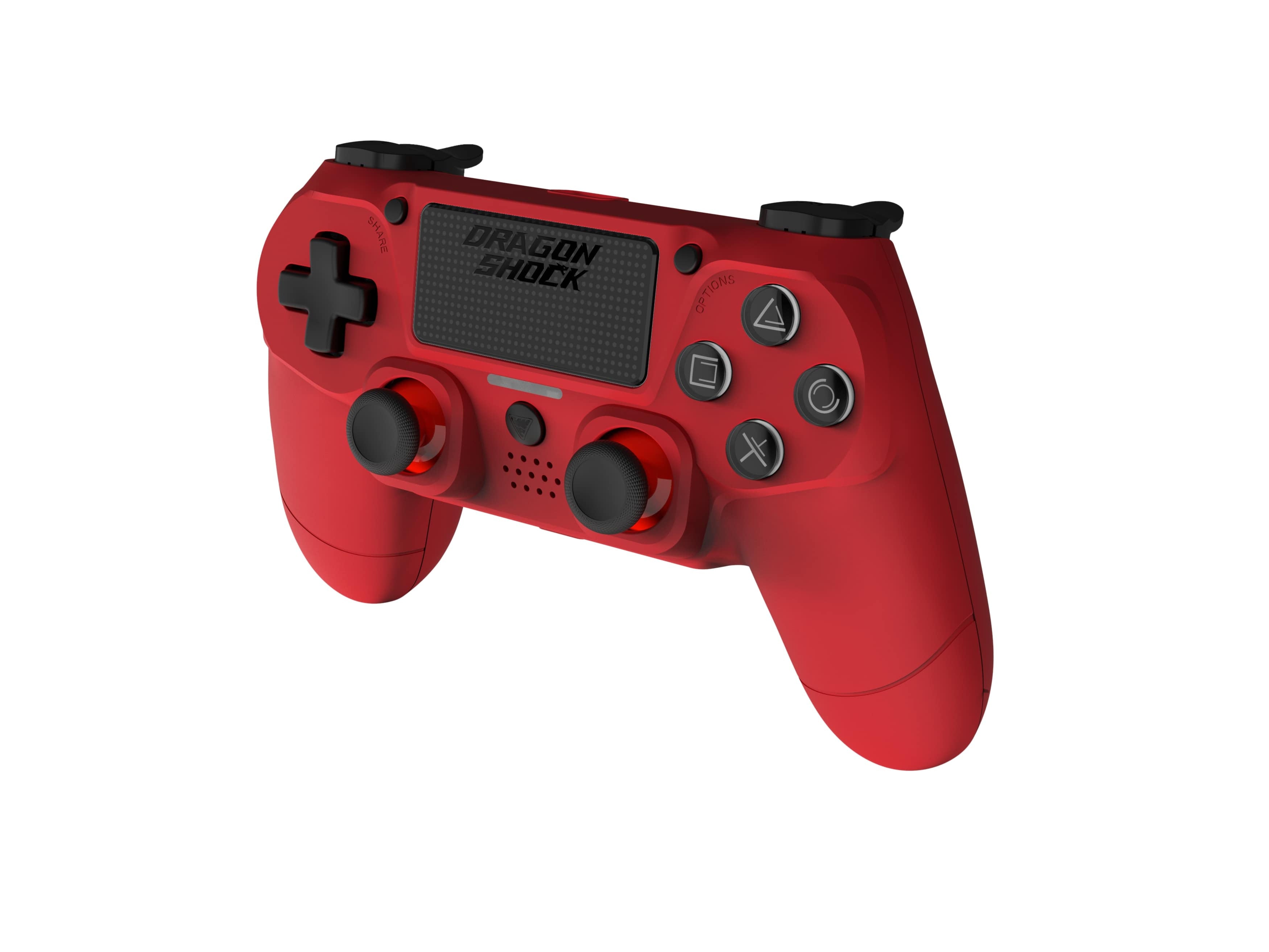 Picture showing the DragonShock Mizar Red from the front