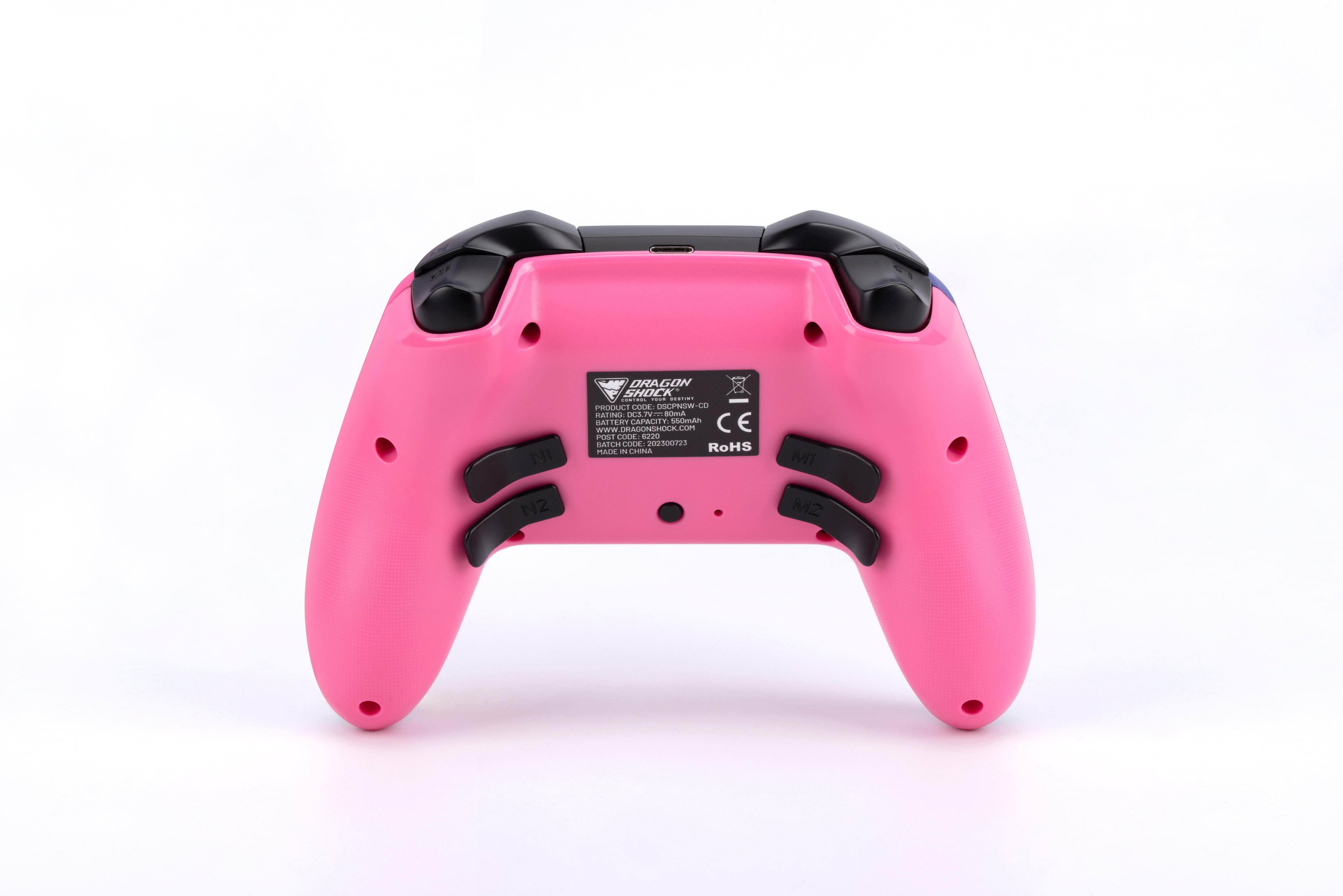 Picture showing the DragonShock nebula ultimate candy from the back