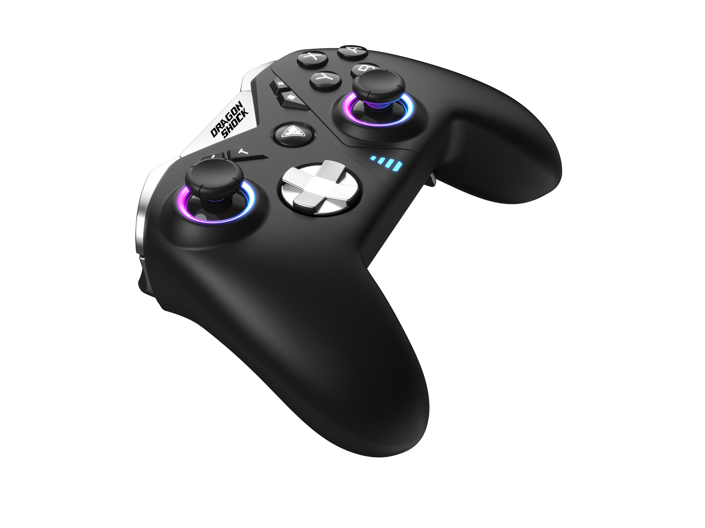 Picture showing the DragonShock Nebula pro black from the top