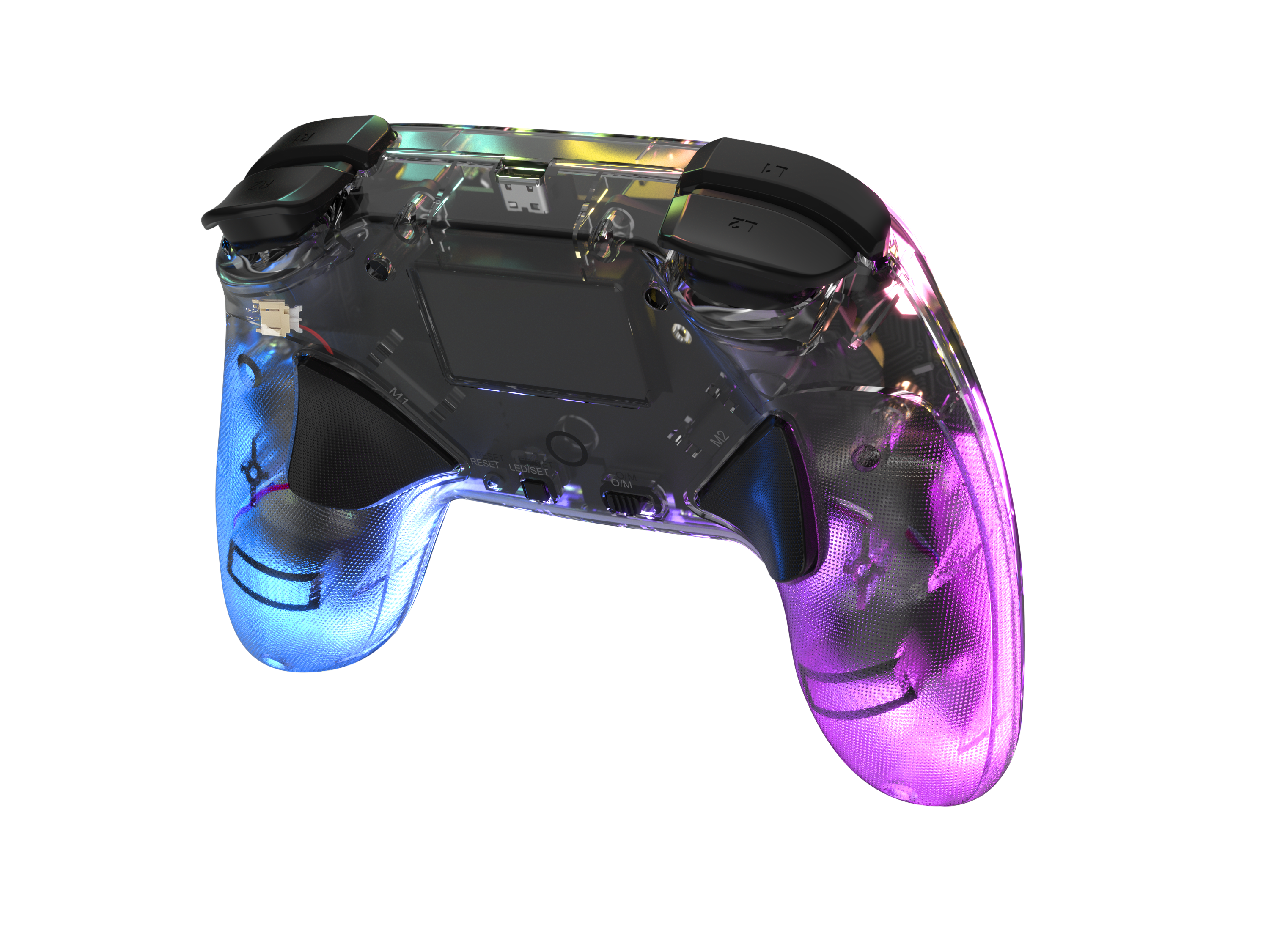 Picture showing the DragonShock Orion Glow from the back side