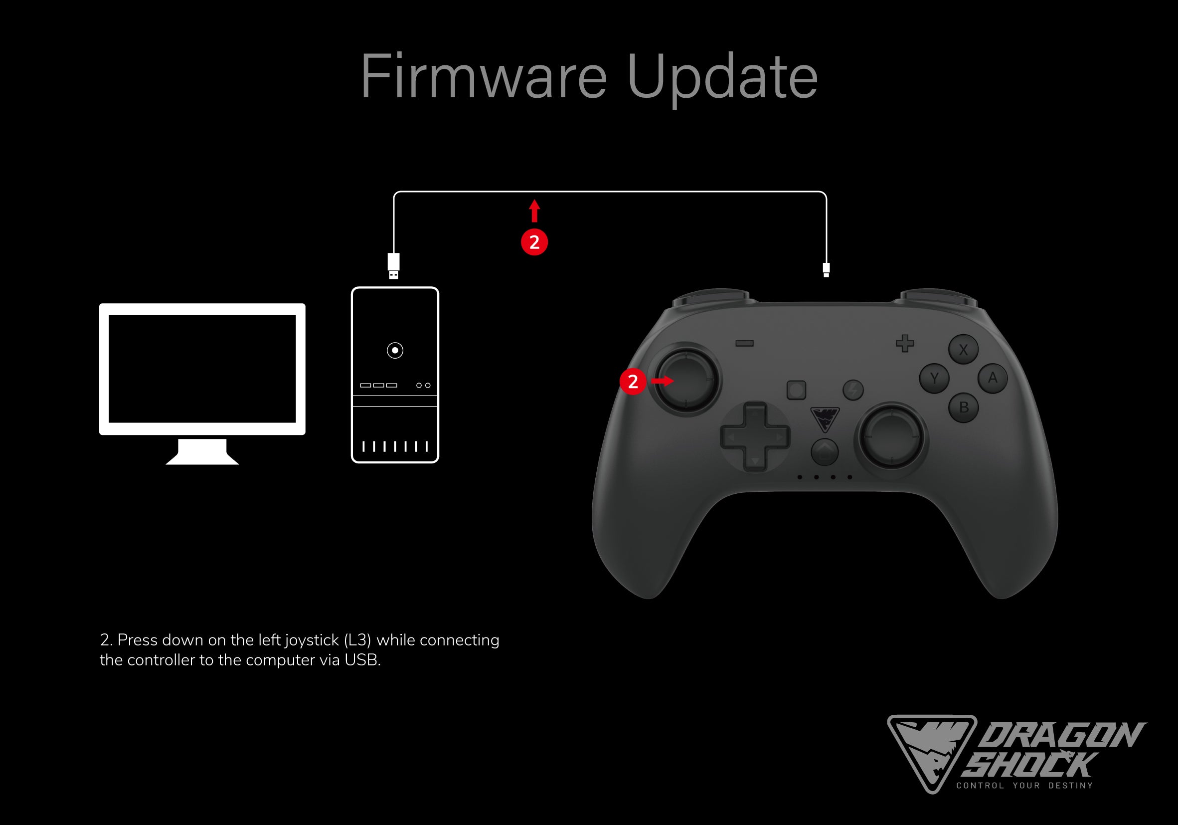 Image showing how to update your DragonShock PopTop
