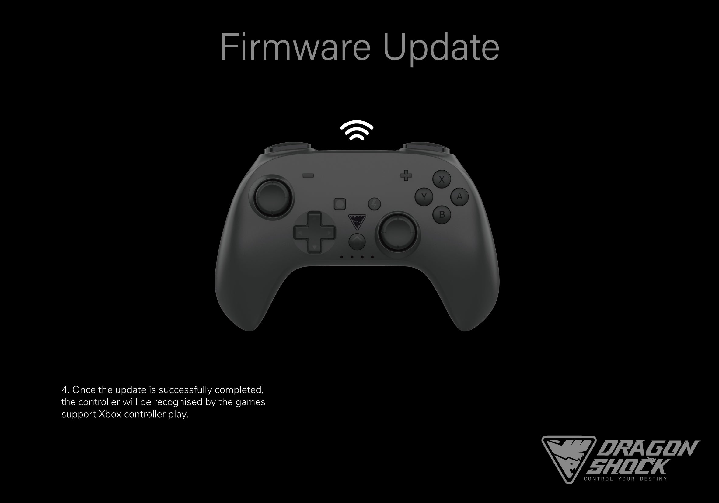 Image showing how to update your DragonShock PopTop