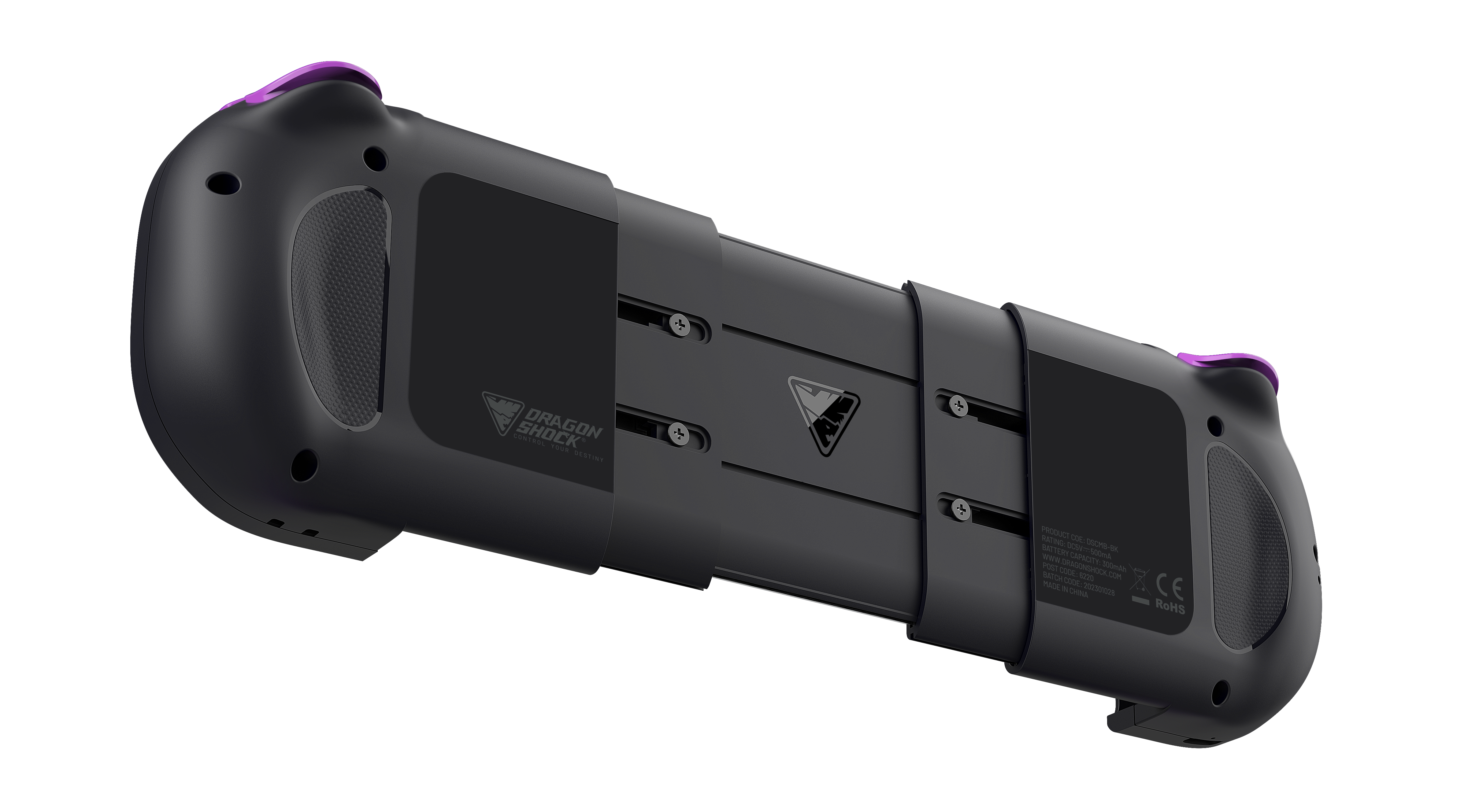 Picture showing the DragonShock photon from the back side