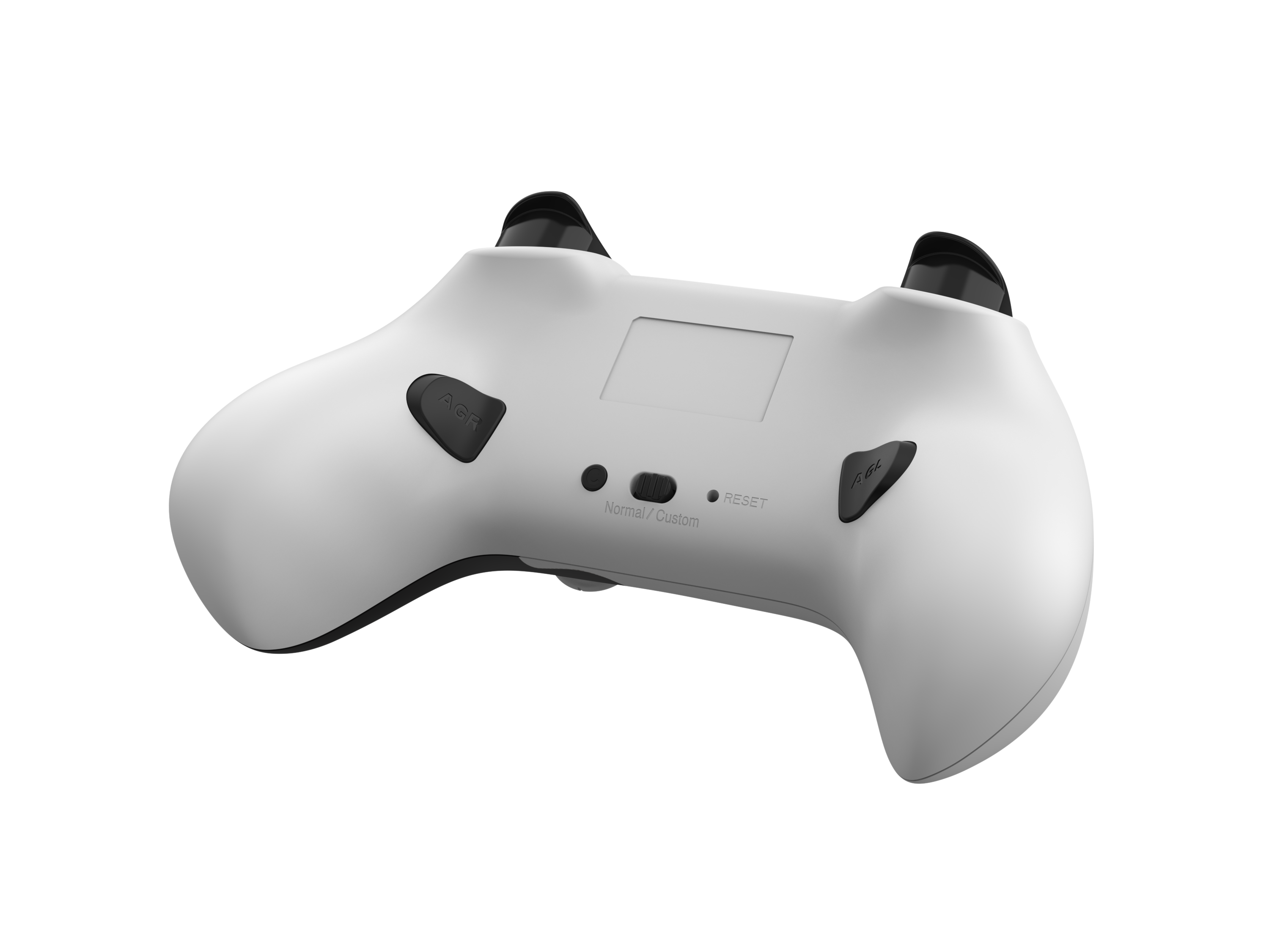Picture showing the DragonShock Poptop black & white from the bottom back
