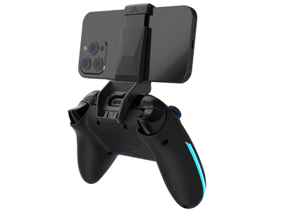 Picture showing the DragonShock Aurora plus from the back side