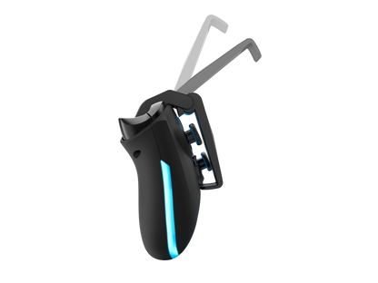 Picture showing the DragonShock Aurora plus from the side