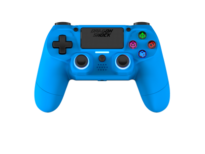 Picture showing the DragonShock Mizar blue from the front