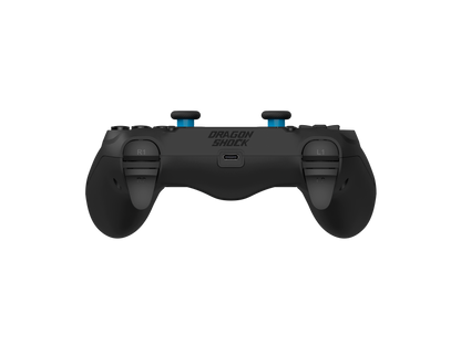 Picture showing the DragonShock Mizar + black from the top side