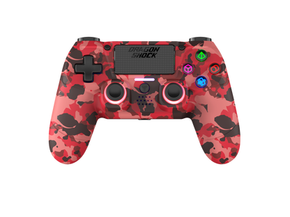 Picture showing the DragonShock Mizar red camo from the front