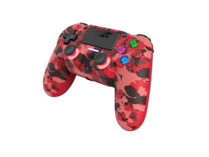 Picture showing the DragonShock Mizar red camo from the front side