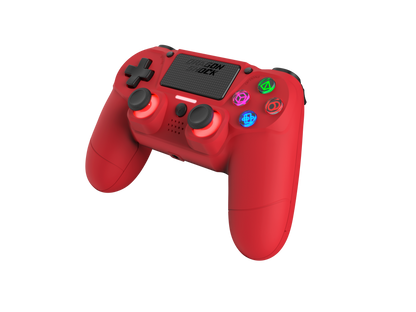 Picture showing the DragonShock Mizar red from the front side