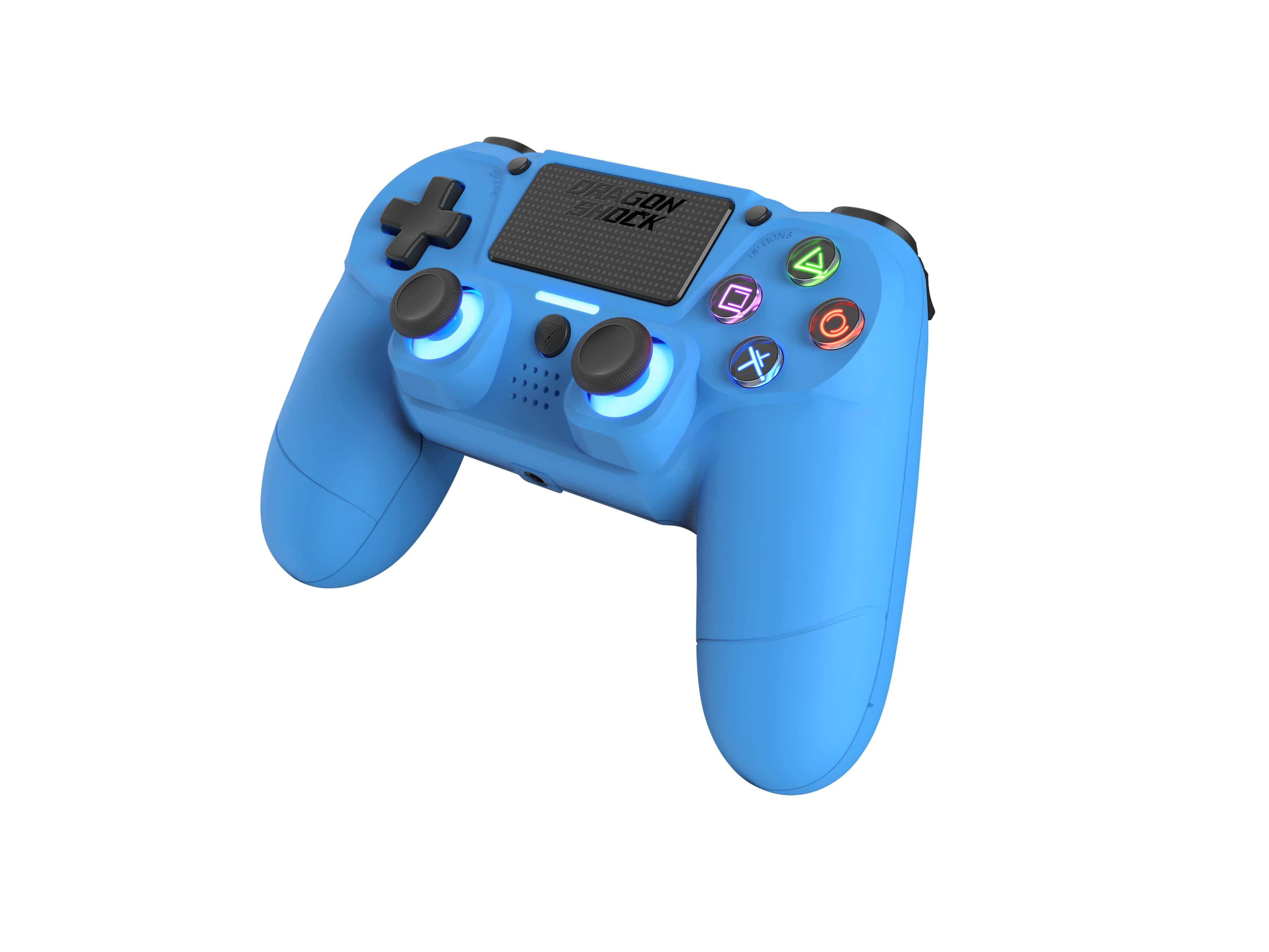 Picture showing the DragonShock Mizar blue from the front side