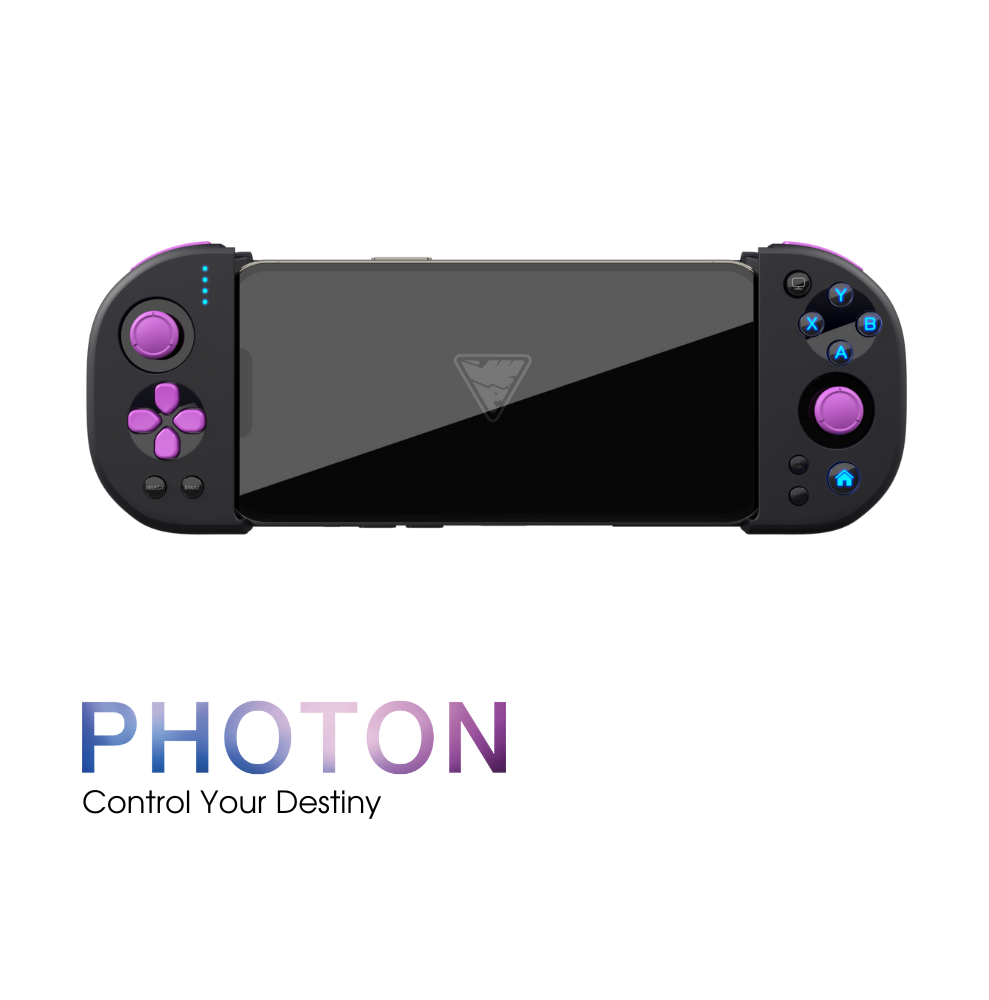 Picture of the photon used for the category with a highlighted text under the controller