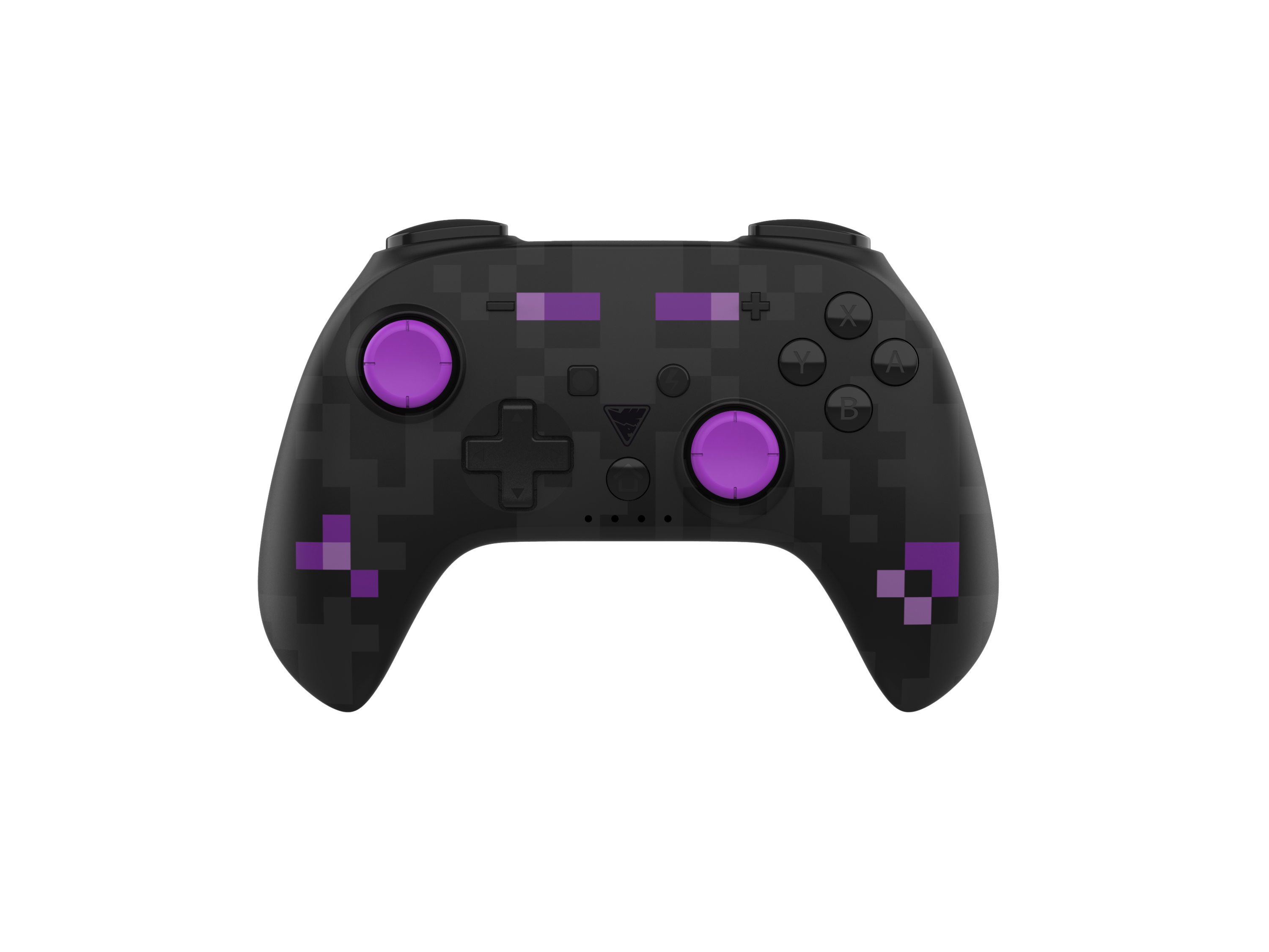 Picture showing the DragonShock PopTop black cube from the front 