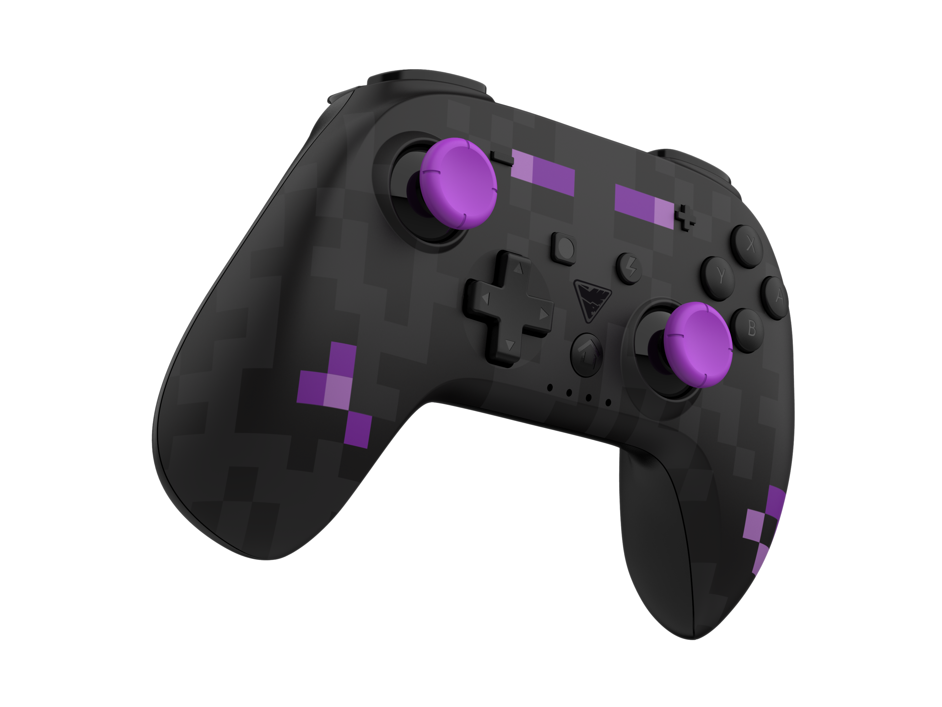Picture showing the DragonShock PopTop black cube from the front side right