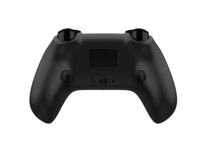 Picture showing the DragonShock PopTop black cube from the back