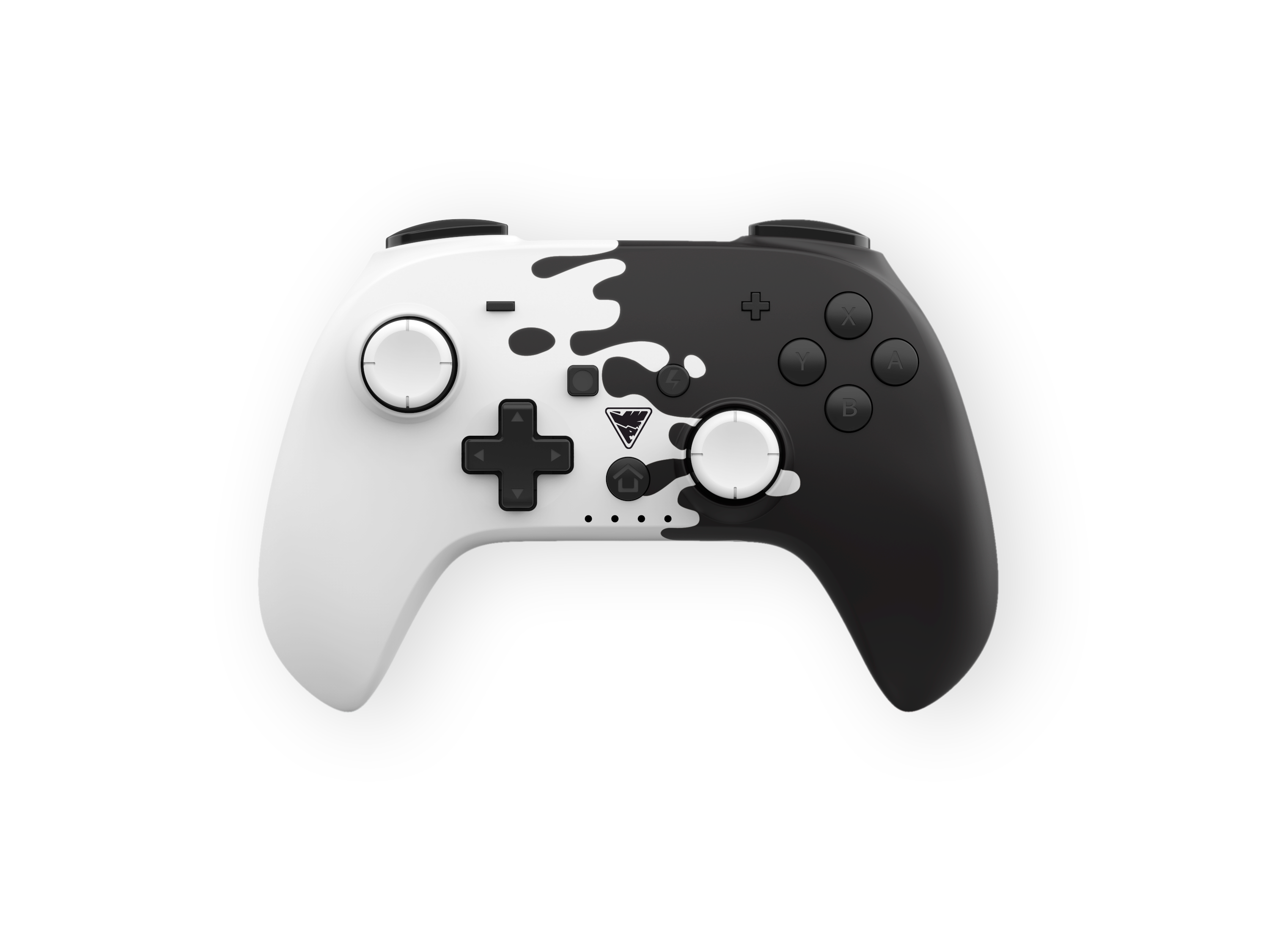 Picture showing the DragonShock Poptop black & white from the front 