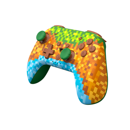 Picture showing the DragonShock PopTop cube from the front side right