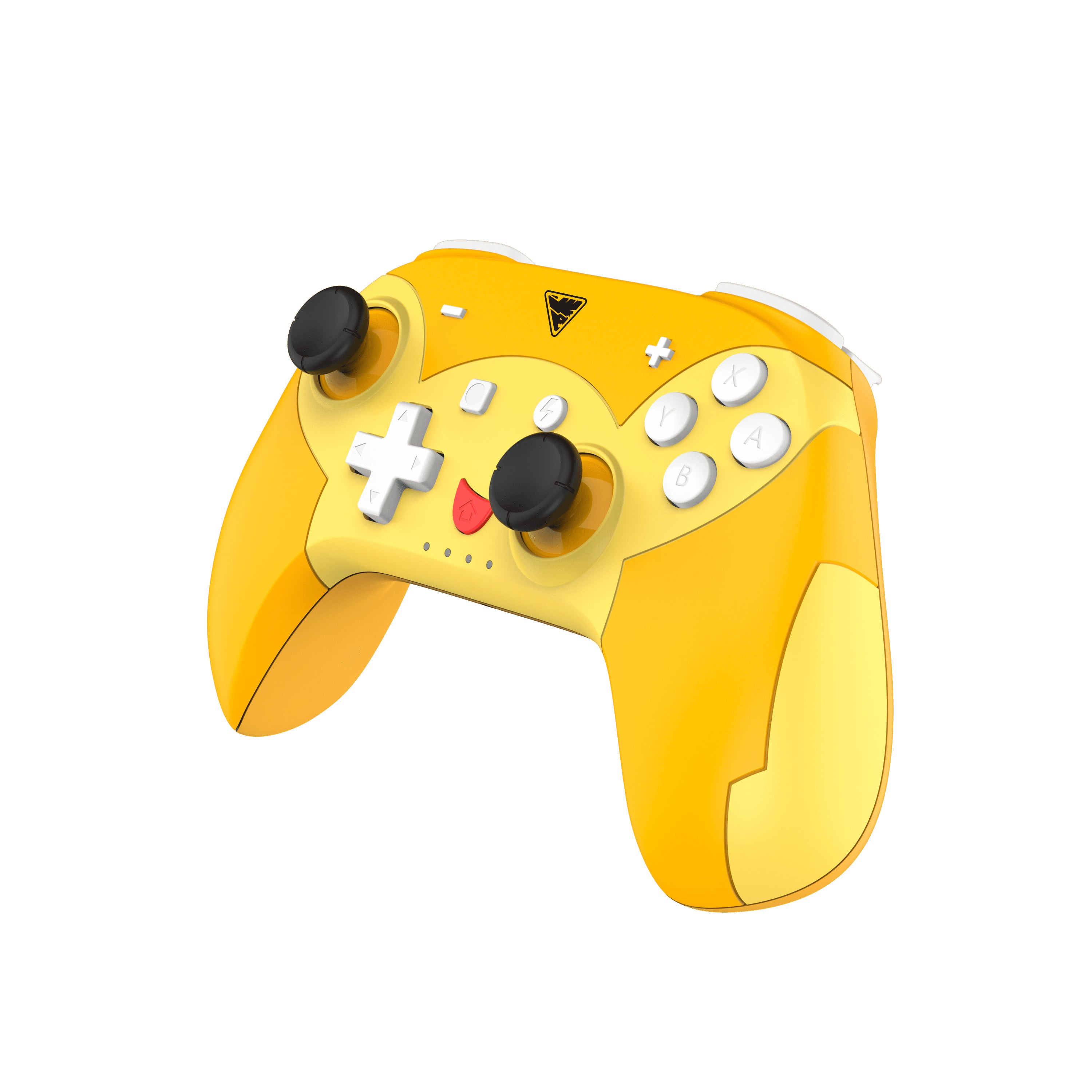 Picture showing the DragonShock Poptop Pika from the front side