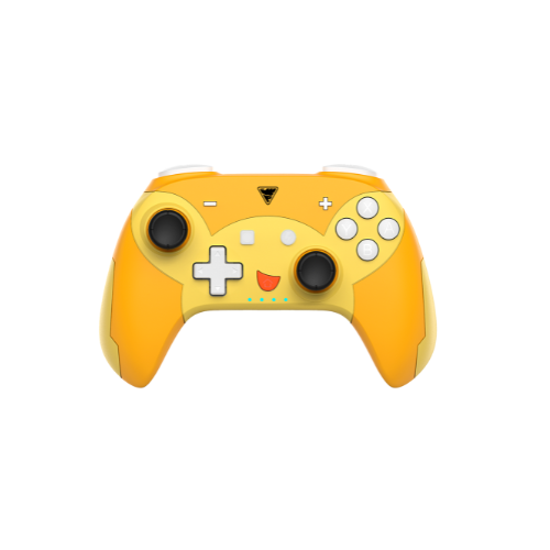 Picture showing the DragonShock Poptop Pika from the front
