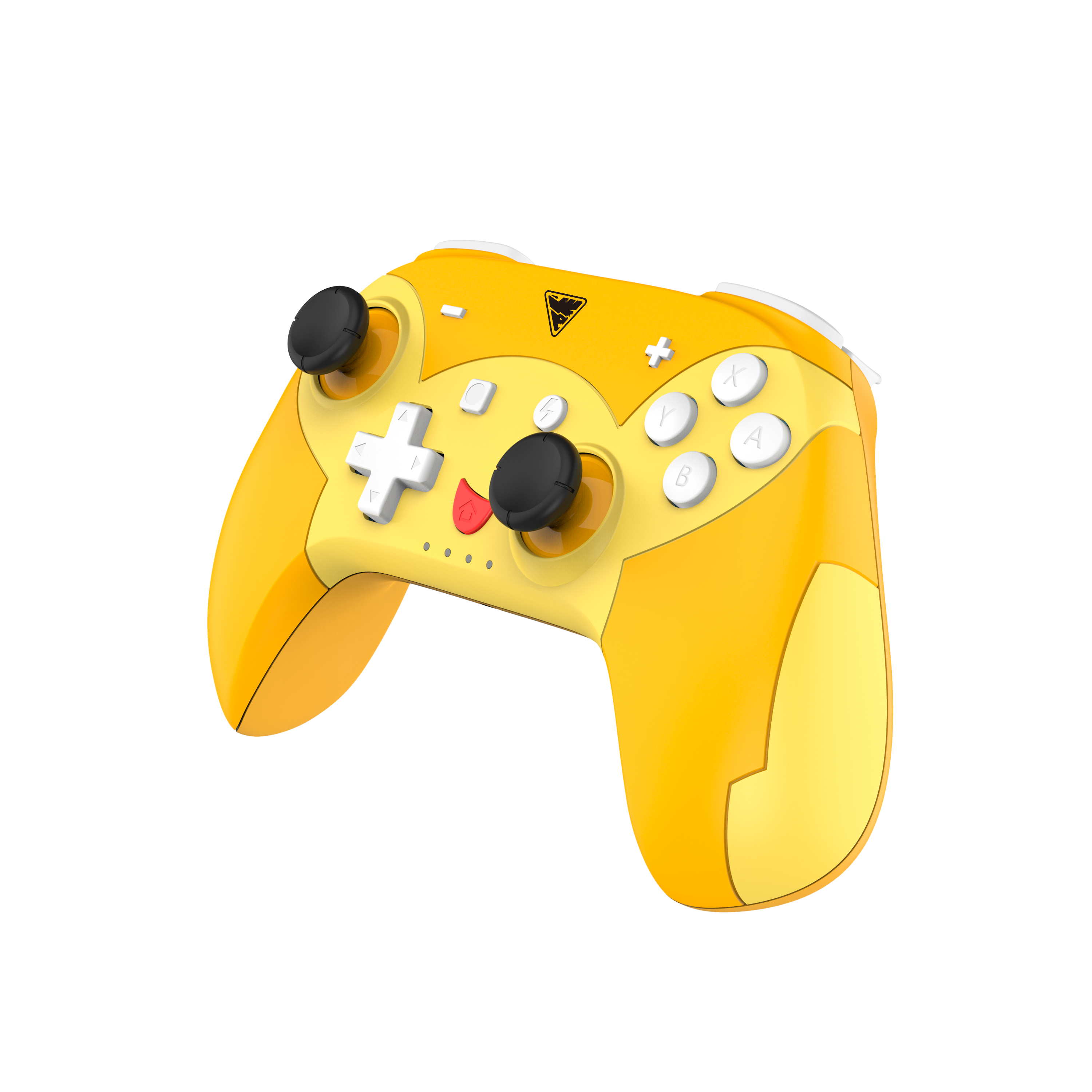 Picture showing the DragonShock Poptop Pika from the front side