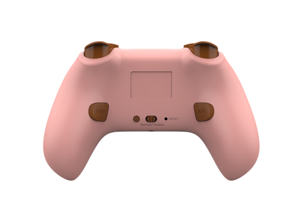 Picture showing the DragonShock PopTop pink cube from the back