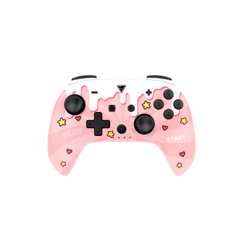 Picture showing the DragonShock PopTop sweet pink from the front 