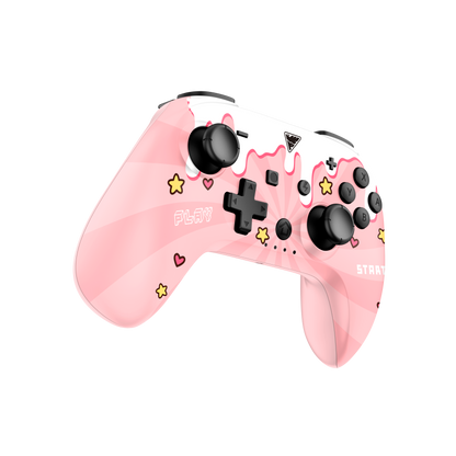 Picture showing the DragonShock PopTop sweet pink from the front  side left
