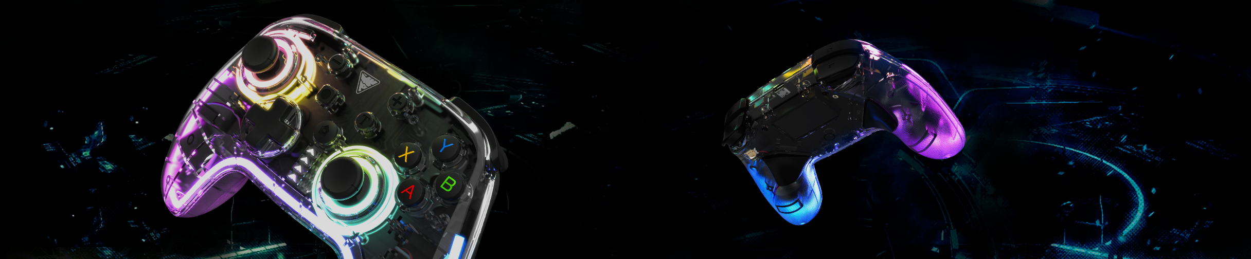 Banner showing the orion glow flying through the air